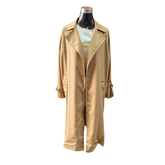 Chaqueta Larga Verano Viscosa Seda Oversize